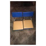 2 Pitt Panther bleacher seats