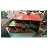 Metal doll house