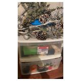 Craft supplies and organizer