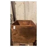 Wooden dove tail box