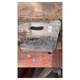 Star market wooden crate