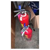 2 fire extinguishers