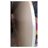 Half round counter top