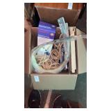 Box lot of propane torch and miscellaneous