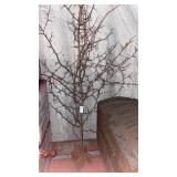 Wooden tree decoration