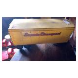 Structo vintage toy box trailer