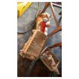 Barbie and vintage toy beds