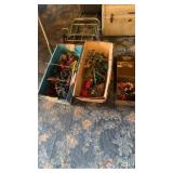 3 boxes of vintage toys