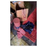 Vintage Uncle Sam hat and other