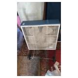 True-Test box fan on cart