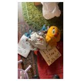 Bugs Bunny and Tweety Bird masks and other