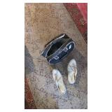 Brunswick bowling ball, shoes and bag