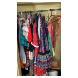 Entire closet of square dancing dresses, shoes,