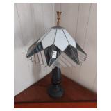 Leaded glass lamp