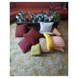 Throw pillows