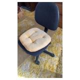 Padded desk chair