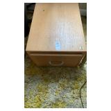 Oak file box