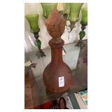 Wooden decanter