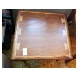 Small MCM table 18 x 18 x 14