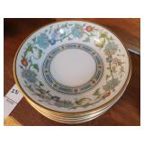 6 Noritke China dishes 5.25" dia