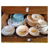 Drawer lot plates dishes