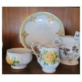 B&H Limoges France plate, Royal Albert bone