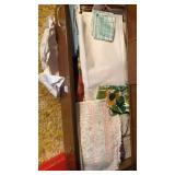Drawer full of place mats and table cloth
