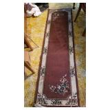 Light burgundy runner