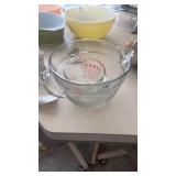 Pyrex glass measuring cups