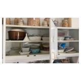 Kitchen cabinet contents