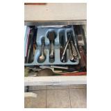 Kitchen drawer contents