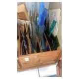 Box lot of of stained glass