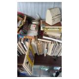 Craft books and supplies