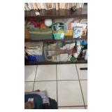 Cabinet with contents