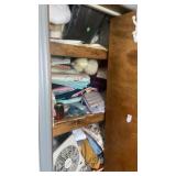 Bathroom closet contents only