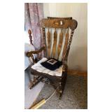 Hitchcock style rocker