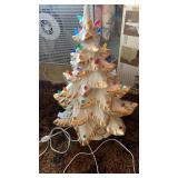 Ceramic Christmas tree 19 inches tall
