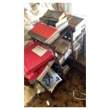 Planter shelf and contents