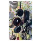 Wall full of pots and pans