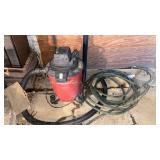 Shop vac and hose
