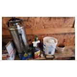 Sprayer and insecticide fertilizer