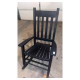 Wooden rocking chair