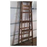 Werner wooden step ladder