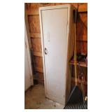 Metal storage cabinet