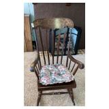 Hitchcock style rocker