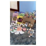 Large lot Easter decorations