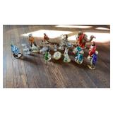 Ceramic nativity set