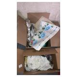 2 boxlots asst kitchen, frames glassc