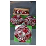 Prelit wreaths swag lot