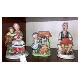 Figurines lot Norleans asst